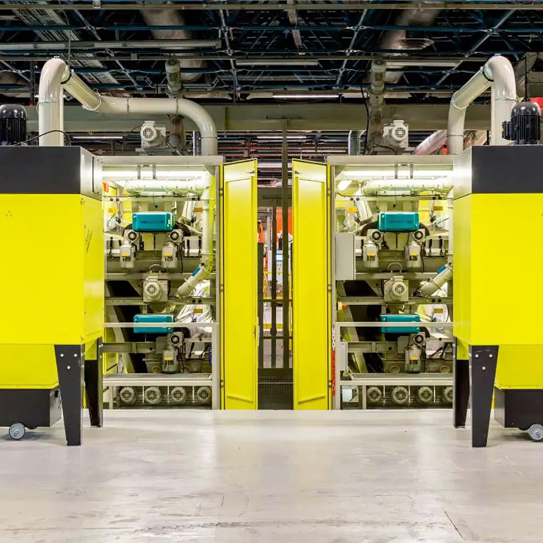 hamos-electrostatic-separator-for-metal-separation-separation-from-plastics