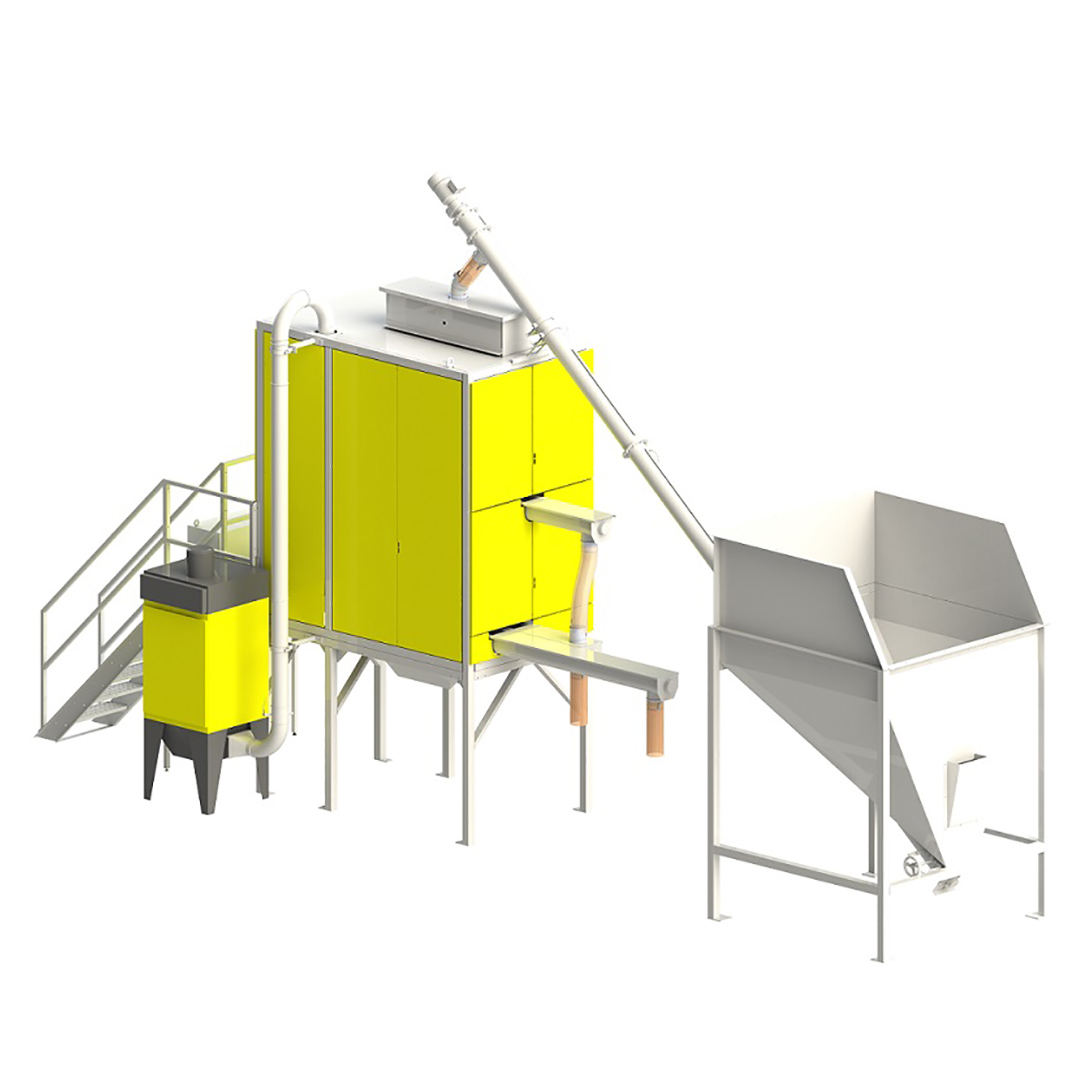 hamos-kws-separado-eletrostatico-plastico-reciclagem